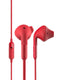 Defunc Plus Hybrid In-Ear Earbuds Ενσύρματα Ακουστικά Σε Κόκκινο Χρώμα – Θήκη για κινητό από το PhoneBazaar.gr