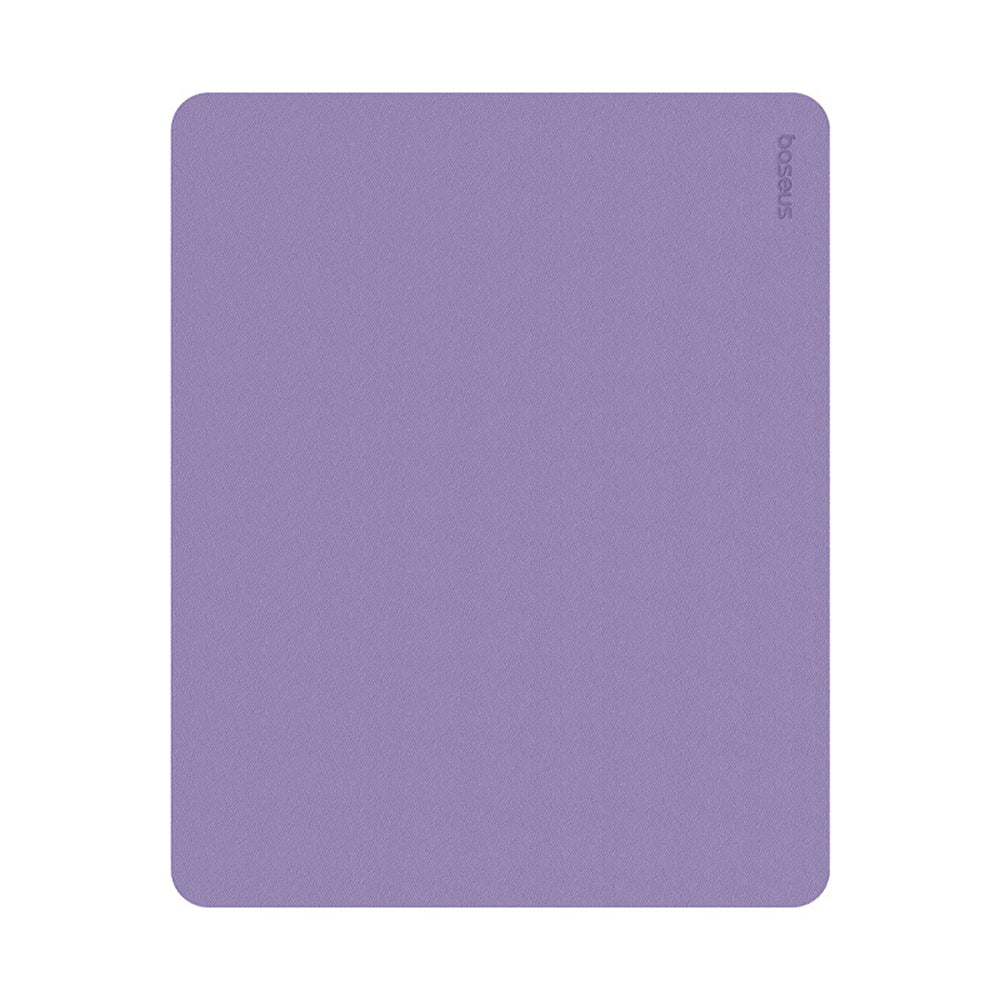 Baseus - Mouse Pad (B01055504511-00) - for Office, Gaming, Home, from PU Leather - Nebula Purple