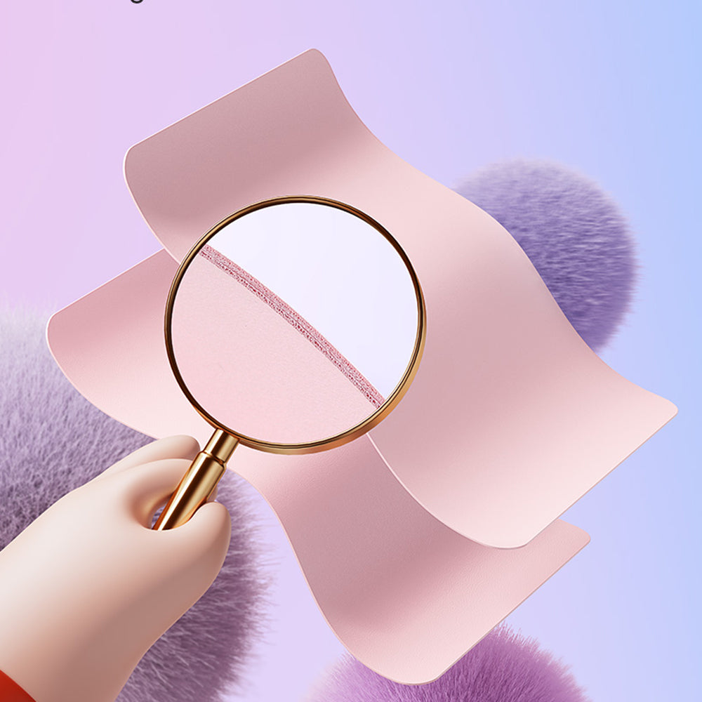 Baseus - Mouse Pad (B01055504411-00) - for Office, Gaming, Home, from PU Leather - Baby Pink