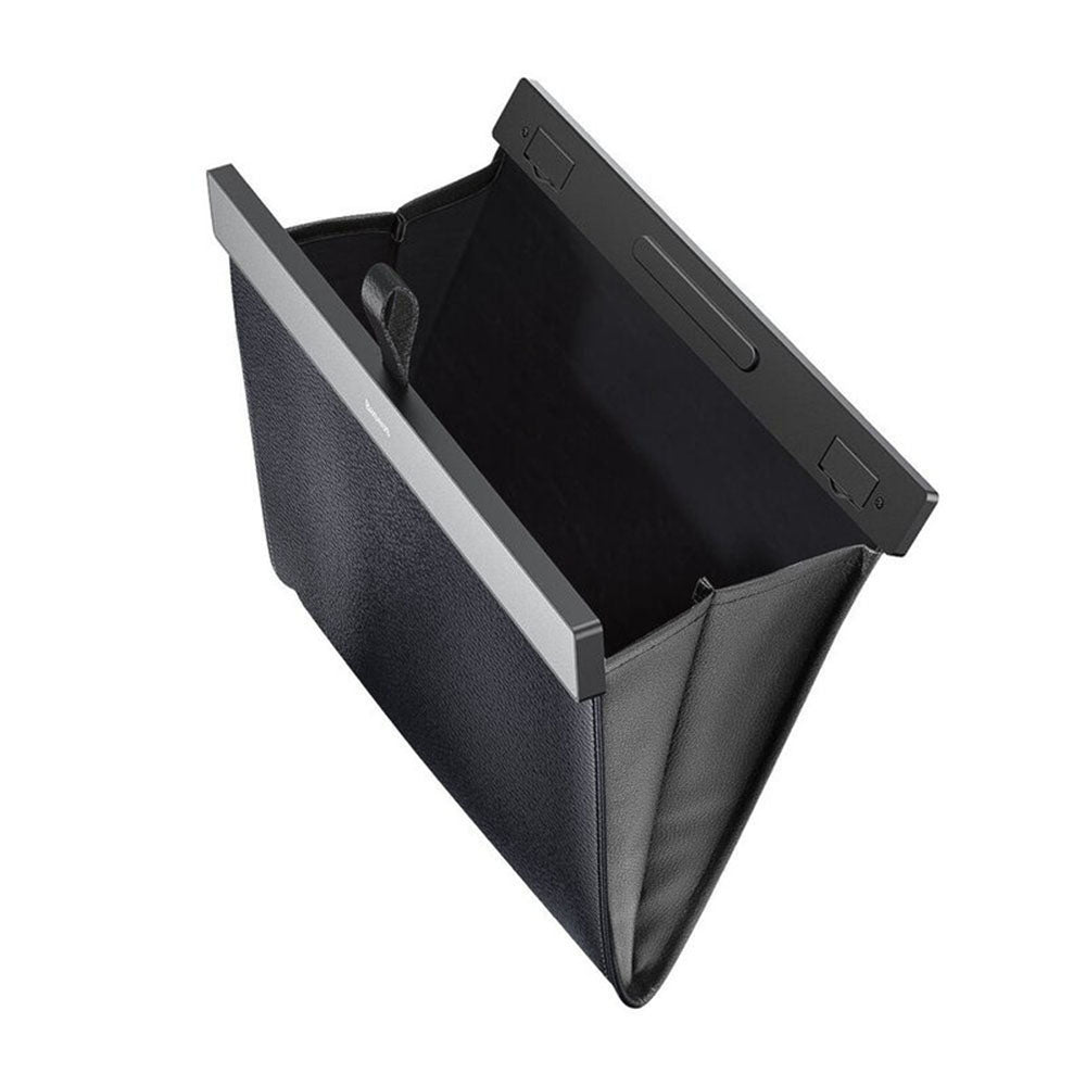 Baseus - Trash Can (CRLJD-A01) - Large Capacity, for Back Seat, with 90 Garbage Bags - Black