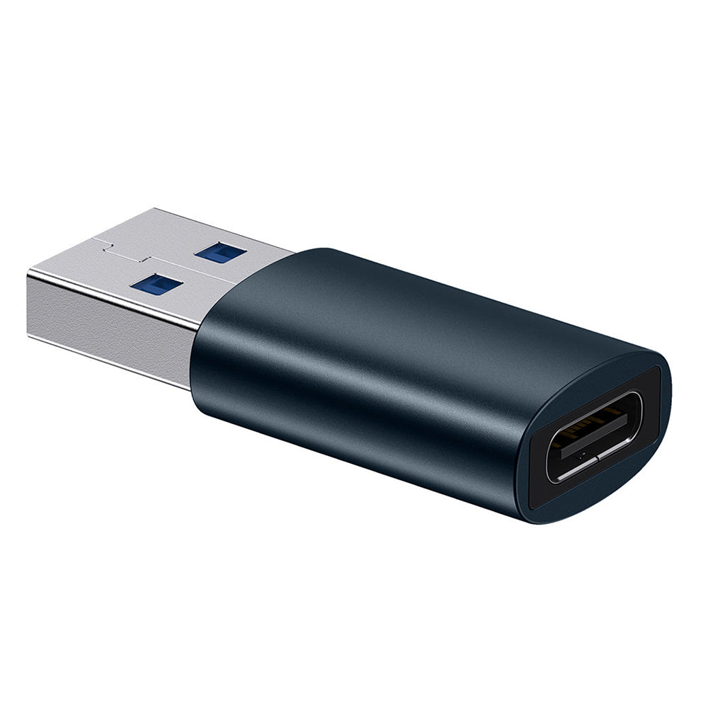 Baseus - OTG Adapter Ingenuity Series (ZJJQ000103) - USB 3.1 Male to Type-C Female - Blue