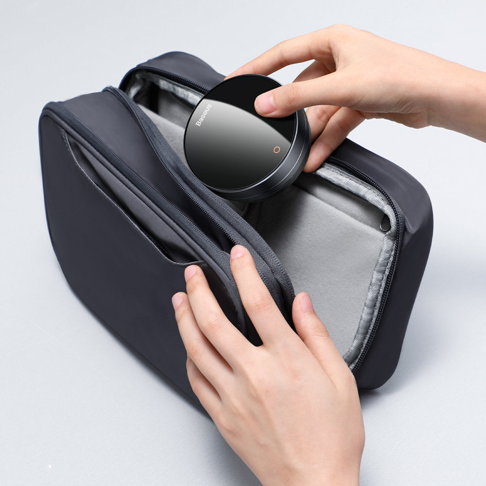 Baseus - Heyo Rotation Countdown Timer Pro (FMDS000013) - LED Display, Magnetic, HD Quality, 90dB - Dark Grey