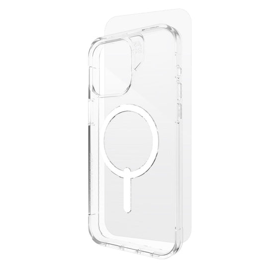 Zagg Luxe Snap Case/Glass (Bundle) Λεπτή Και Κομψή Θήκη Προστασίας Που Αντέχει Σε Πτώσεις Έως 3 Μέτρα & Τζαμάκι Προστασίας – Iphone 15 Pro Max (Clear Bundle) – Θήκη για κινητό από το PhoneBazaar.gr