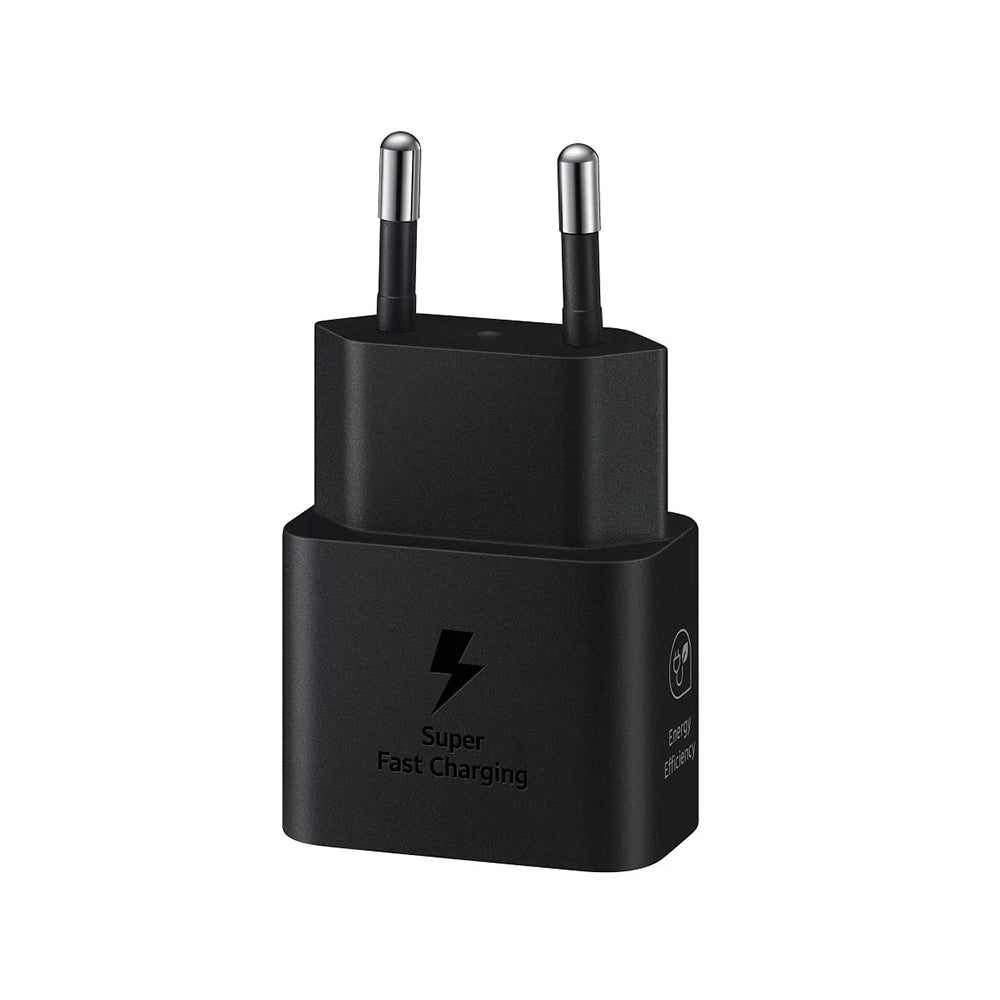 - Original Wall Charger T2510 Paris 2024 (EP-T2510NBEGEU) - USB-C, 25W, Super Fast Charging - Black (Blister Packing)