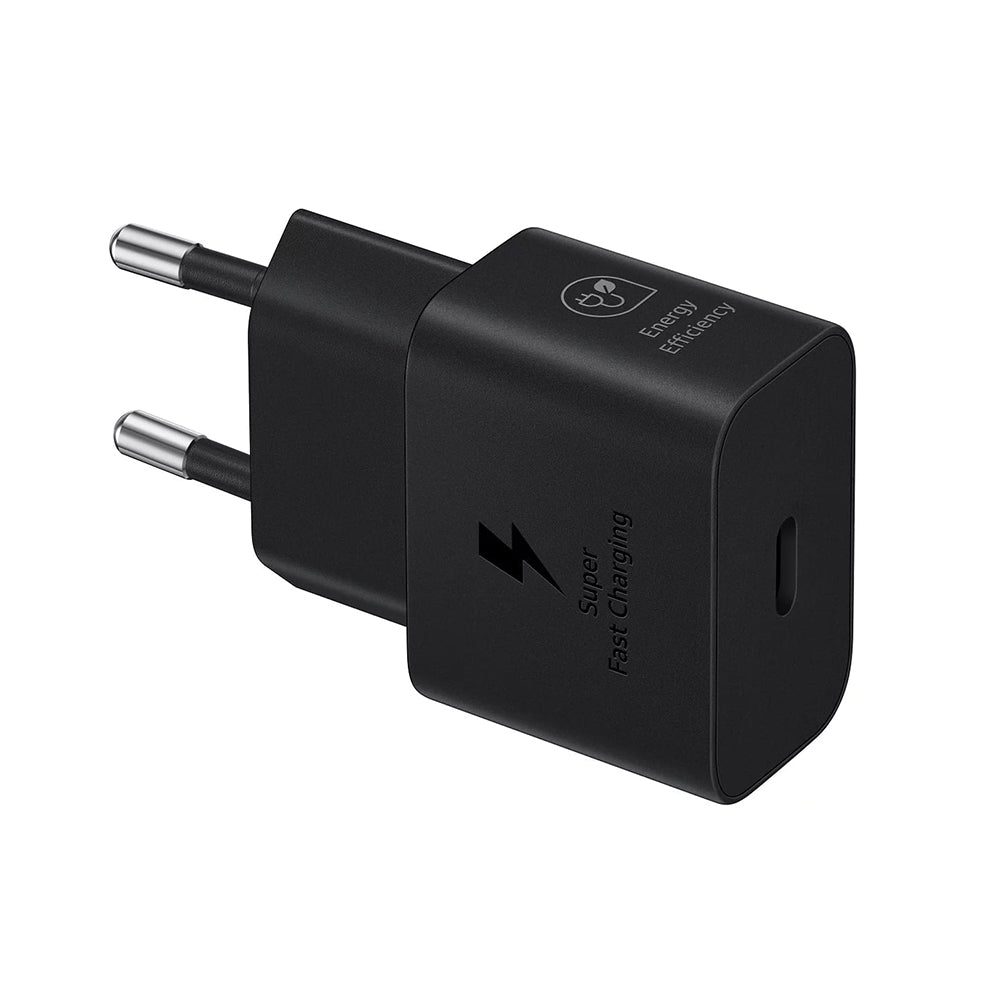 - Original Wall Charger T2510 Paris 2024 (EP-T2510NBEGEU) - USB-C, 25W, Super Fast Charging - Black (Blister Packing)