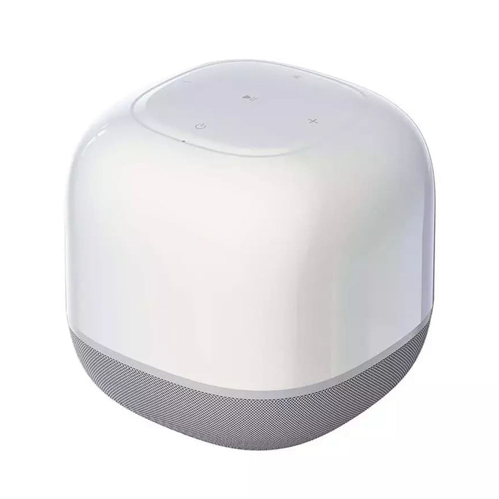 Baseus - Wireless Speaker AeQur V2 (A20050500211-00) - 360 Sound, Bluetooth V5.0, 1800mAh, Type-C - Moon White