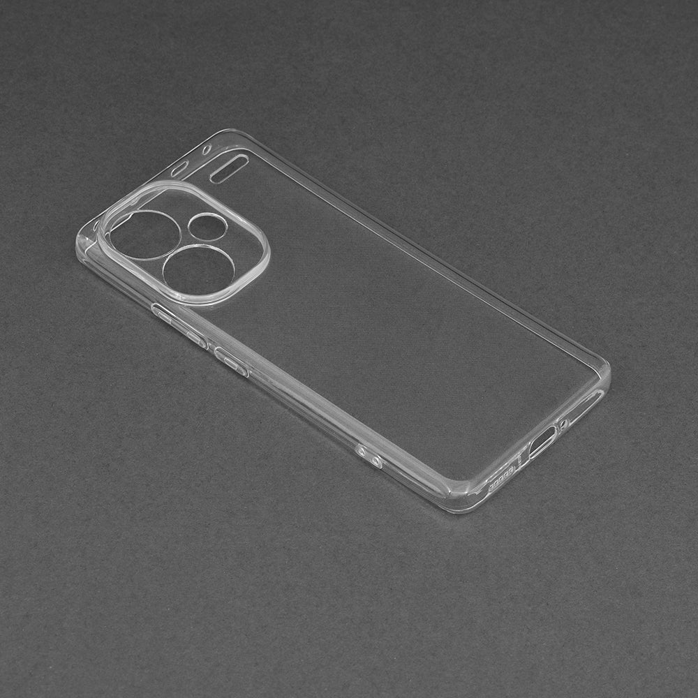 Techsuit - Clear Silicone - Xiaomi Redmi Note 13 Pro+ 5G - Transparent