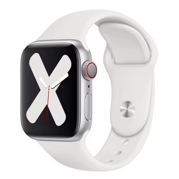 Λουράκι Σιλικόνης (Apple Watch 42/44/45/49mm) - Άσπρο