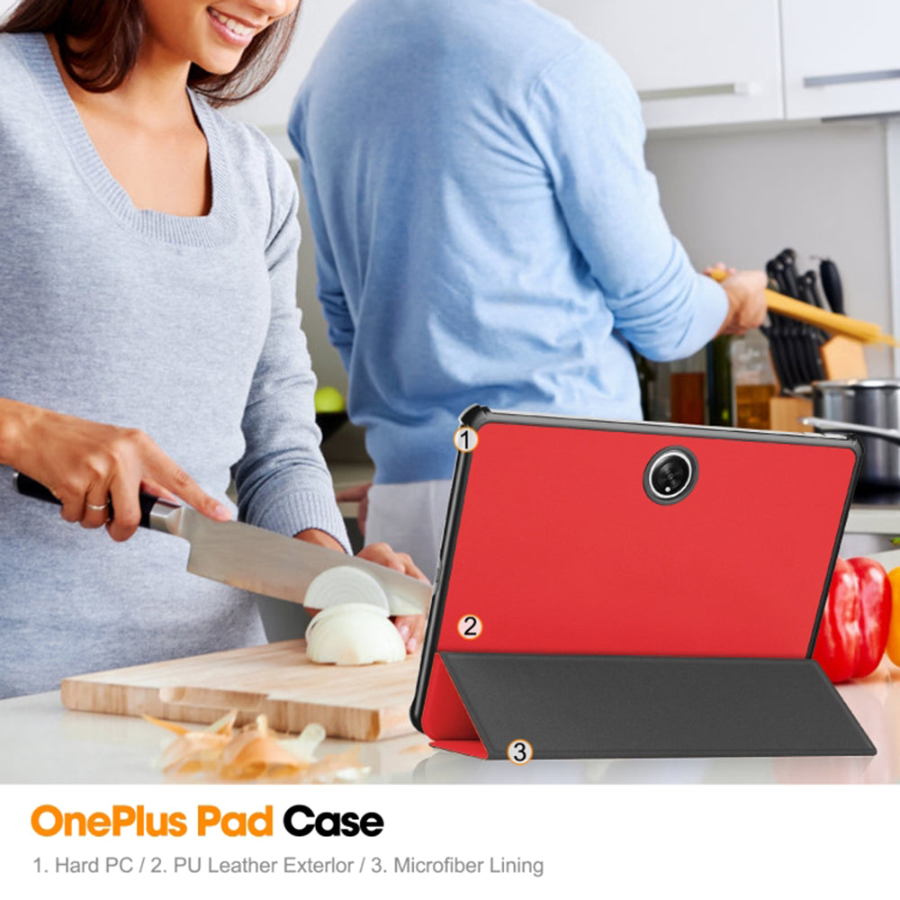 Techsuit - FoldPro - OnePlus Pad - Red