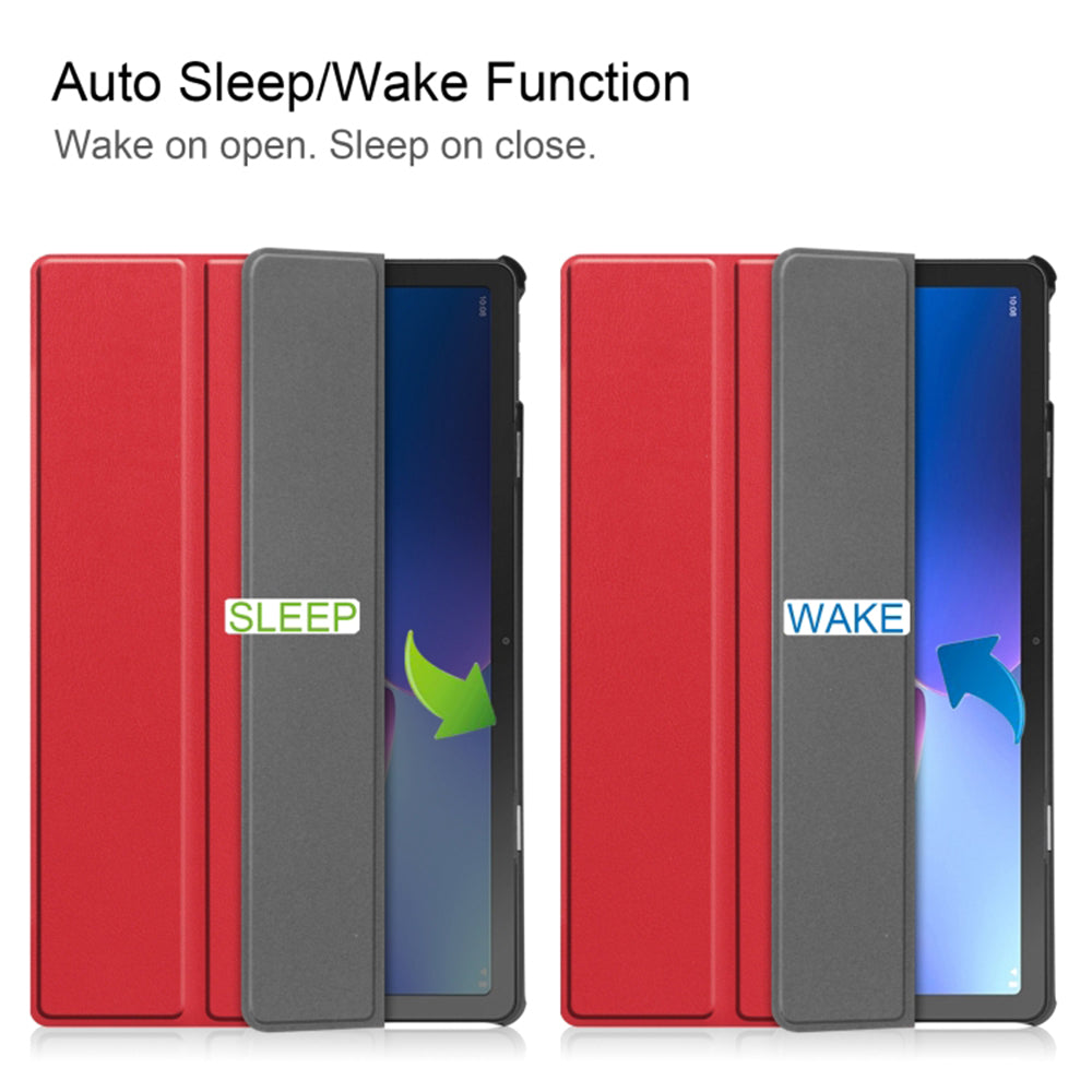 Techsuit - FoldPro - Lenovo Tab M10 3rd Gen (TB328FU/TB328XU) - Red