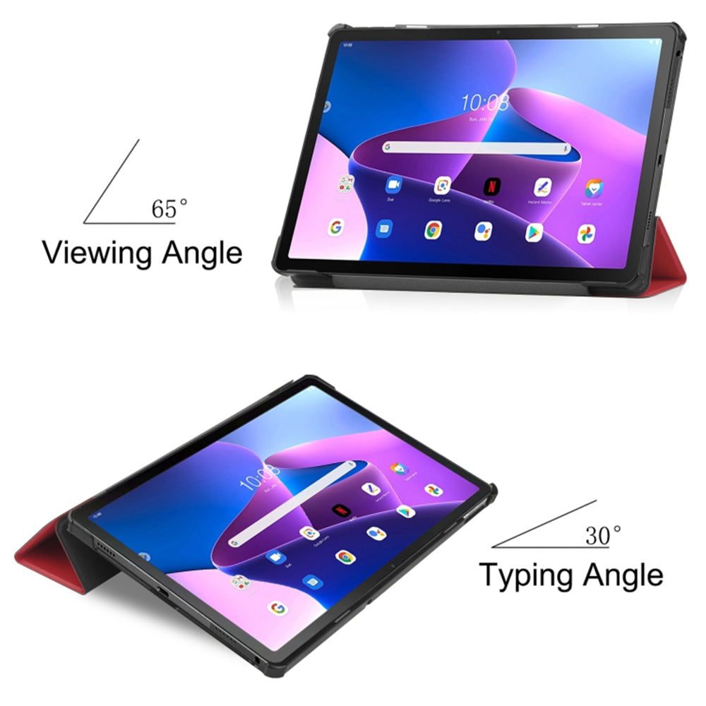 Techsuit - FoldPro - Lenovo Tab M10 3rd Gen (TB328FU/TB328XU) - Red