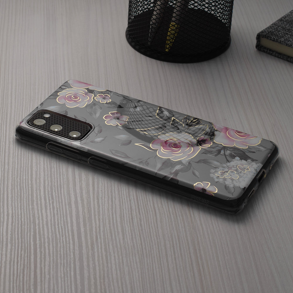 Techsuit - Marble Series - Oppo A78 4G - Bloom of Ruth Gray