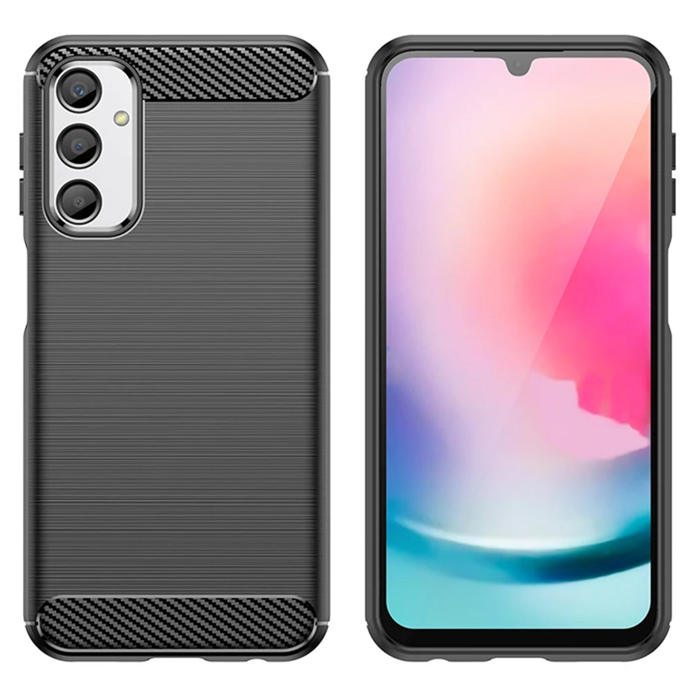 Techsuit - Carbon Silicone - Galaxy A15 4G / A15 5G - Black