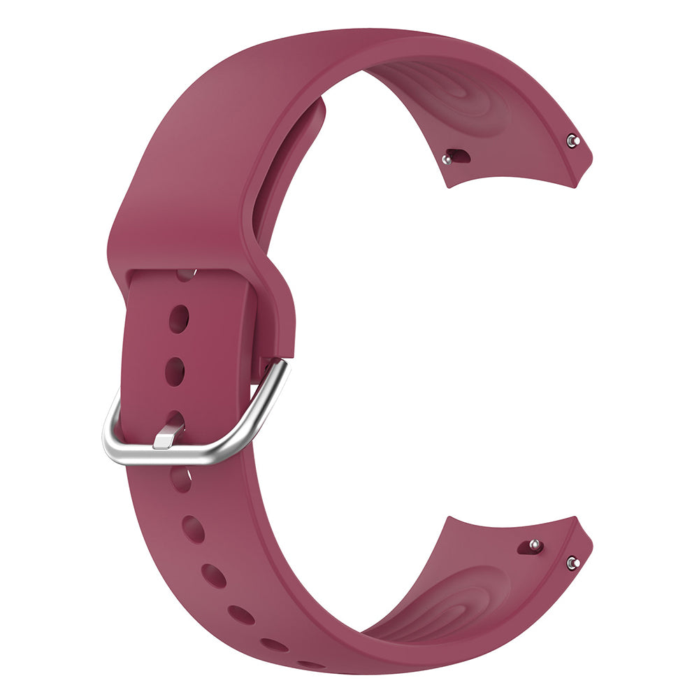 Techsuit - Watchband 22mm (W003) - Huawei Watch GT 2 46mm / GT 3 46mm, Xiaomi Watch S1 Pro / Active - Wine Red