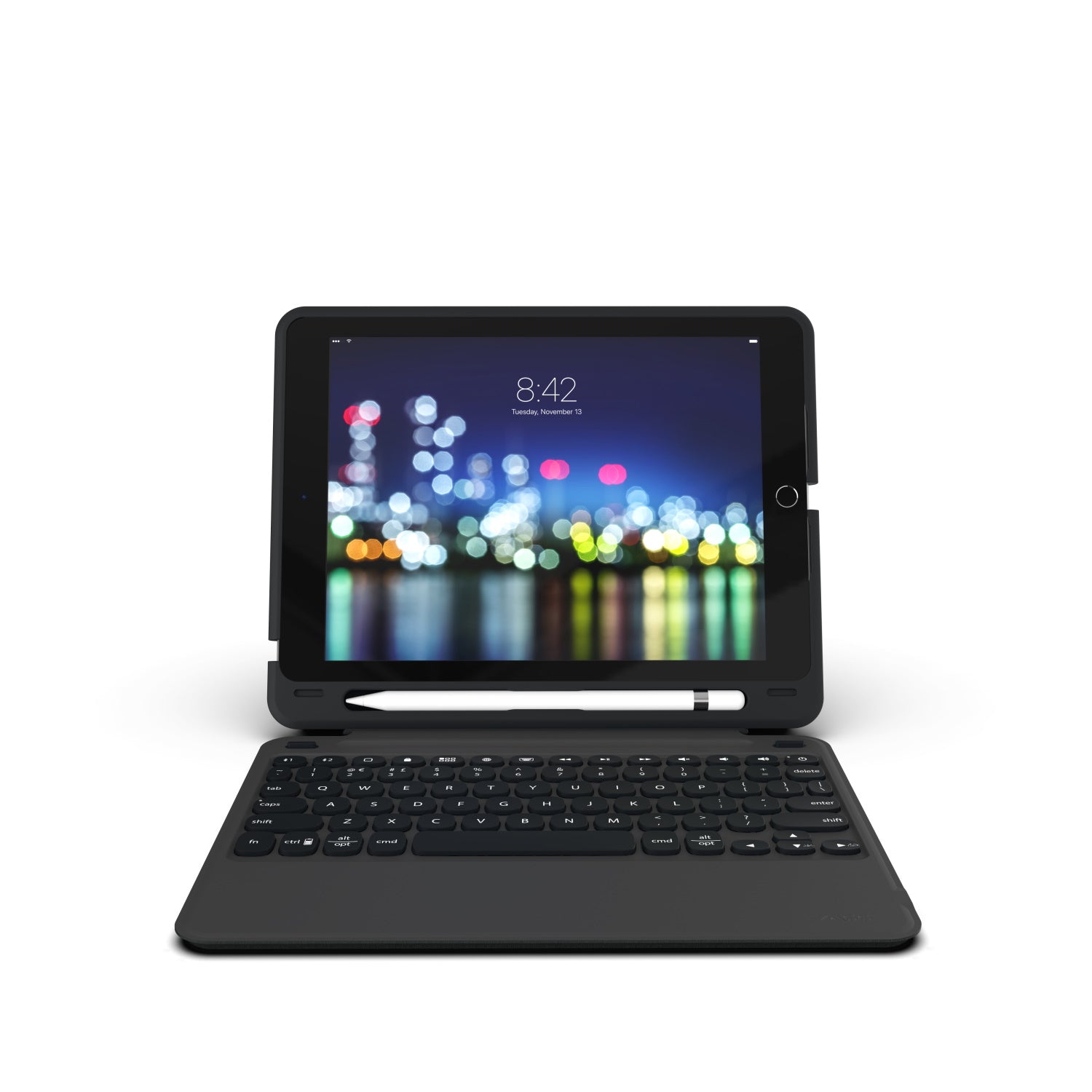 ZAGG Rugged Messenger Keyboard Case Ανθεκτική Θήκη με καπάκι για Apple iPad 10.2 inch σε μαύρο χρώμα – 103104693