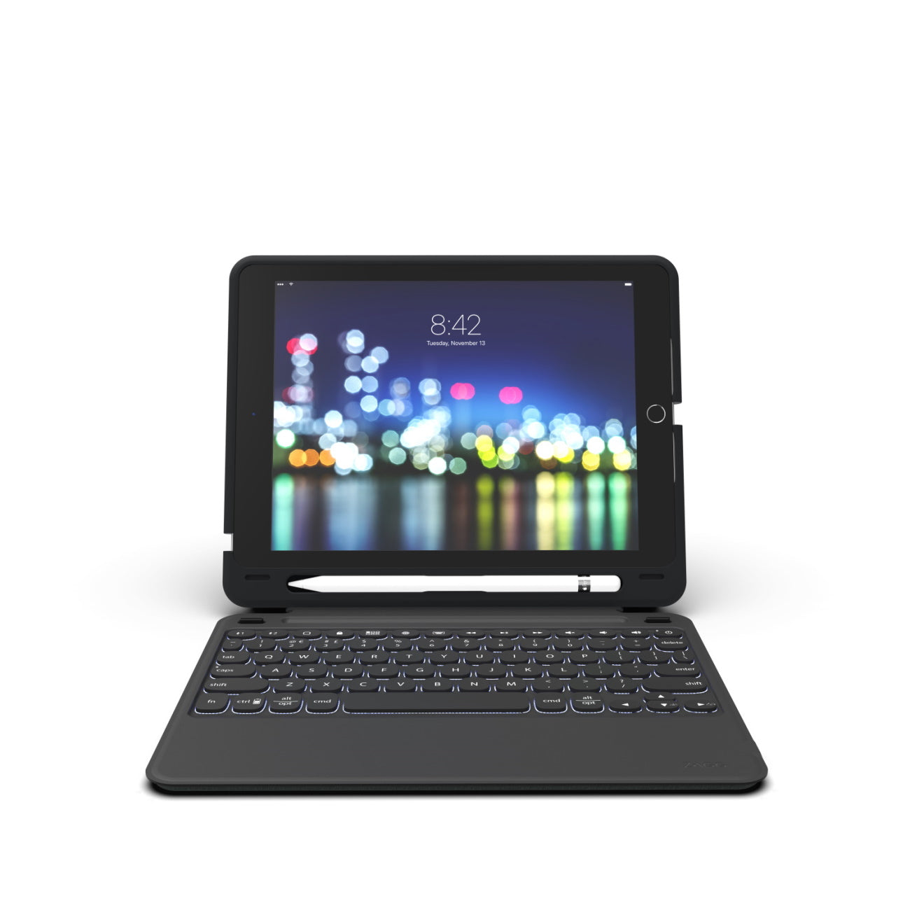 ZAGG Rugged Messenger Keyboard Case Ανθεκτική Θήκη με καπάκι για Apple iPad 10.2 inch σε μαύρο χρώμα – 103104693