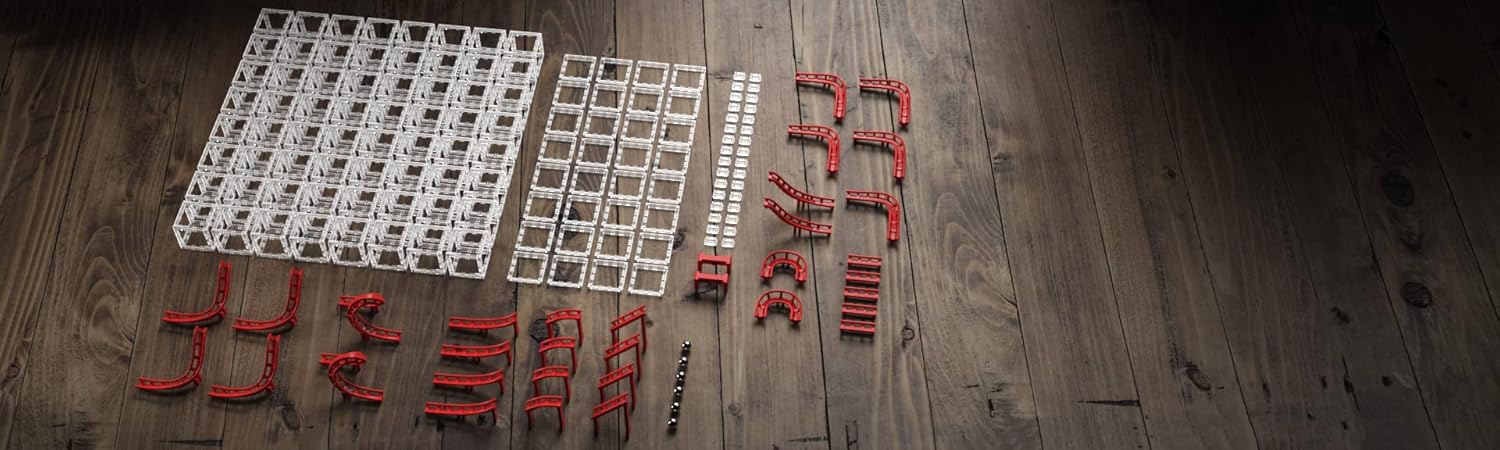 MagnetCubes CoasterCubes AdvancedPack by DesignNest – Αρθρωτό μαγνητικό Παιχνίδι για παιδιά 6 ετών και άνω (DH0241/COSTCB)