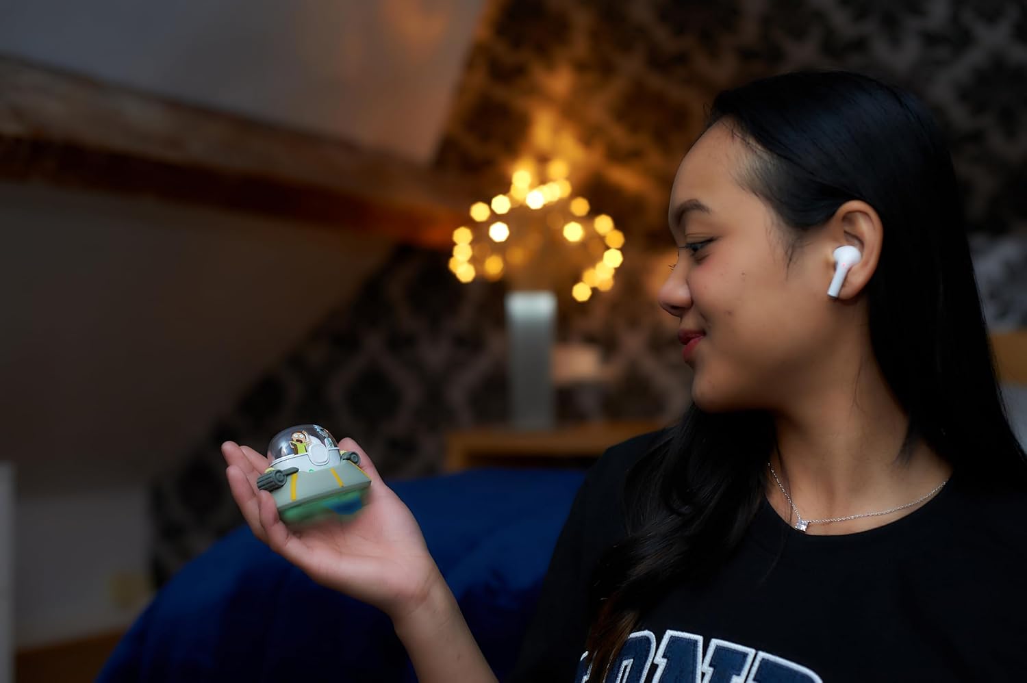 Lazerbuilt Rick & Morty Space Cruiser True Wireless Bluetooth Ακουστικά