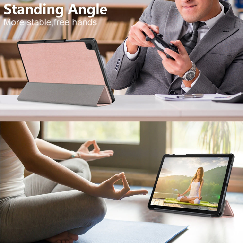 Techsuit - FoldPro - Galaxy Tab A9 Plus - Rose Gold