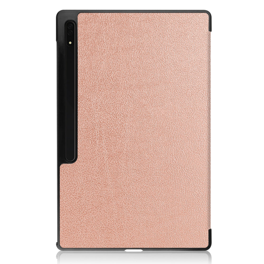 Techsuit - FoldPro - Galaxy Tab S8 Ultra / S9 Ultra / S10 Ultra - Rose Gold