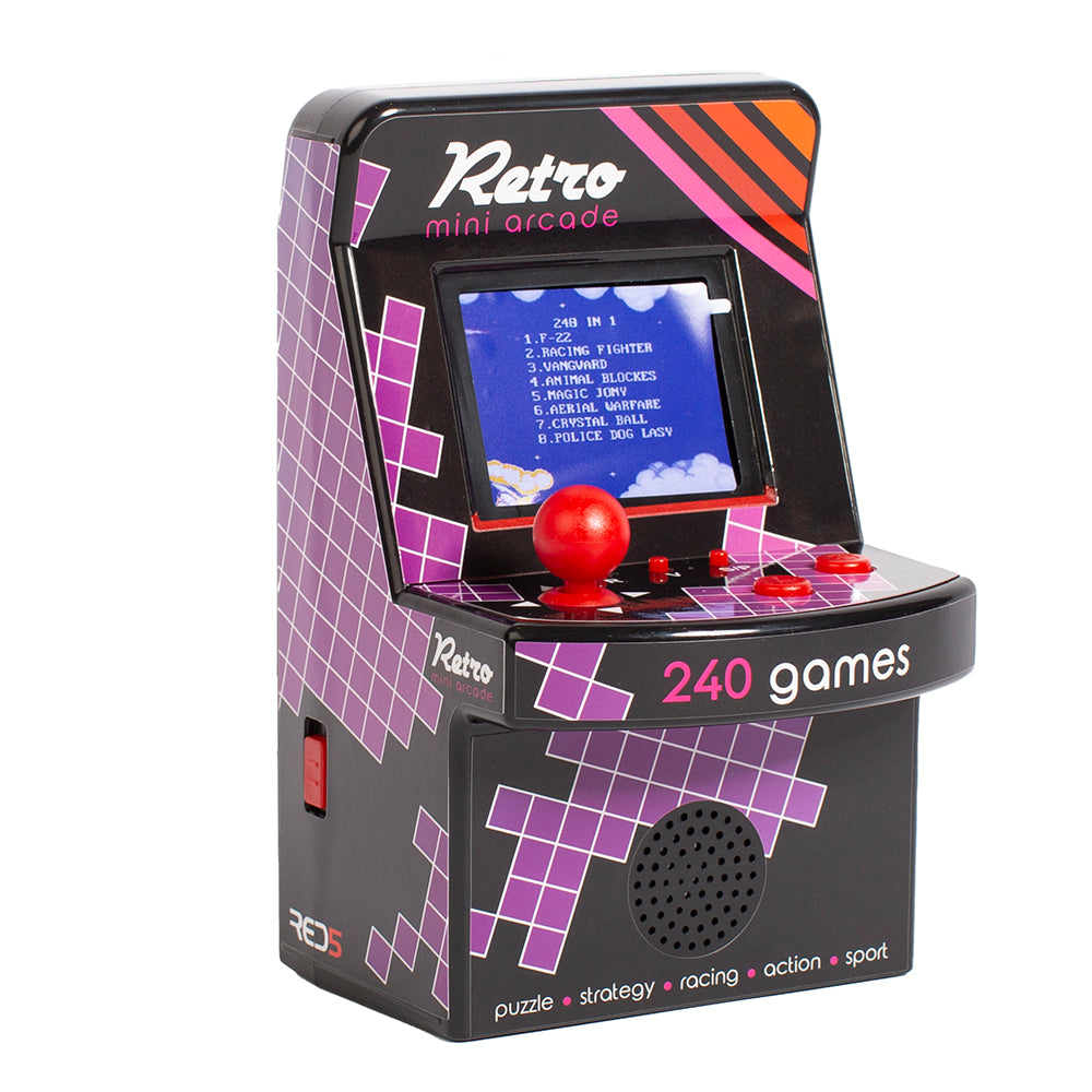 The Source Retro Mini Arcade Machine Λιλιπούτεια Παιχνιδομηχανή Με 240 Retro Παιχνίδια – Θήκη για κινητό από το PhoneBazaar.gr