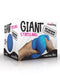 Ένα λευκό κουτί από το phonebazaar.gr διαθέτει The Source Giant Stress Ball Γιγάντιο Αντιστρες Μπαλάκι σε μπλε χρώμα, 26cm, που συμπιέζεται από δύο χέρια, υποσχόμενος μέγιστη ανακούφιση άγχους και αρθρώσεις άνεση.
