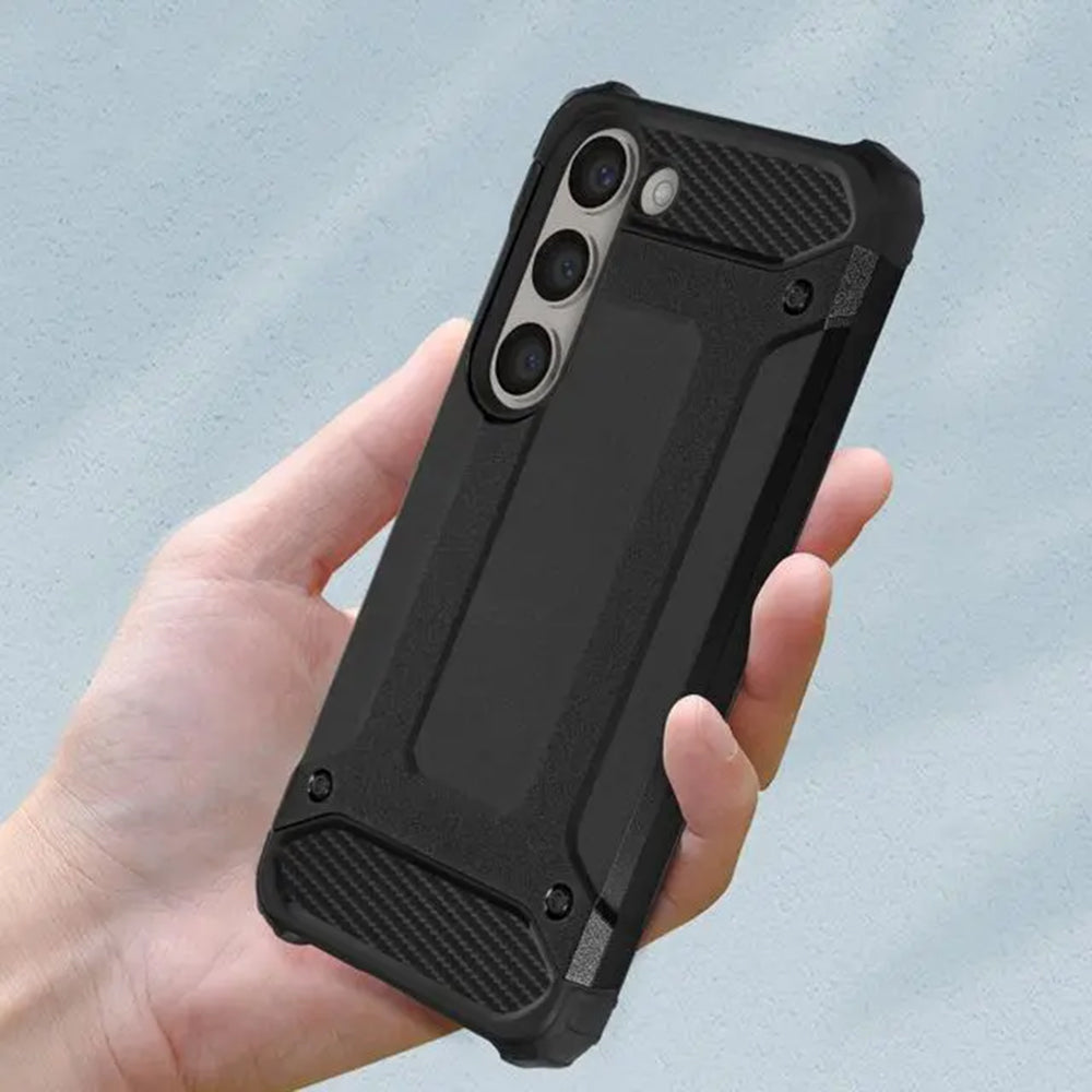 Techsuit - Hybrid Armor - Galaxy S24 - Black