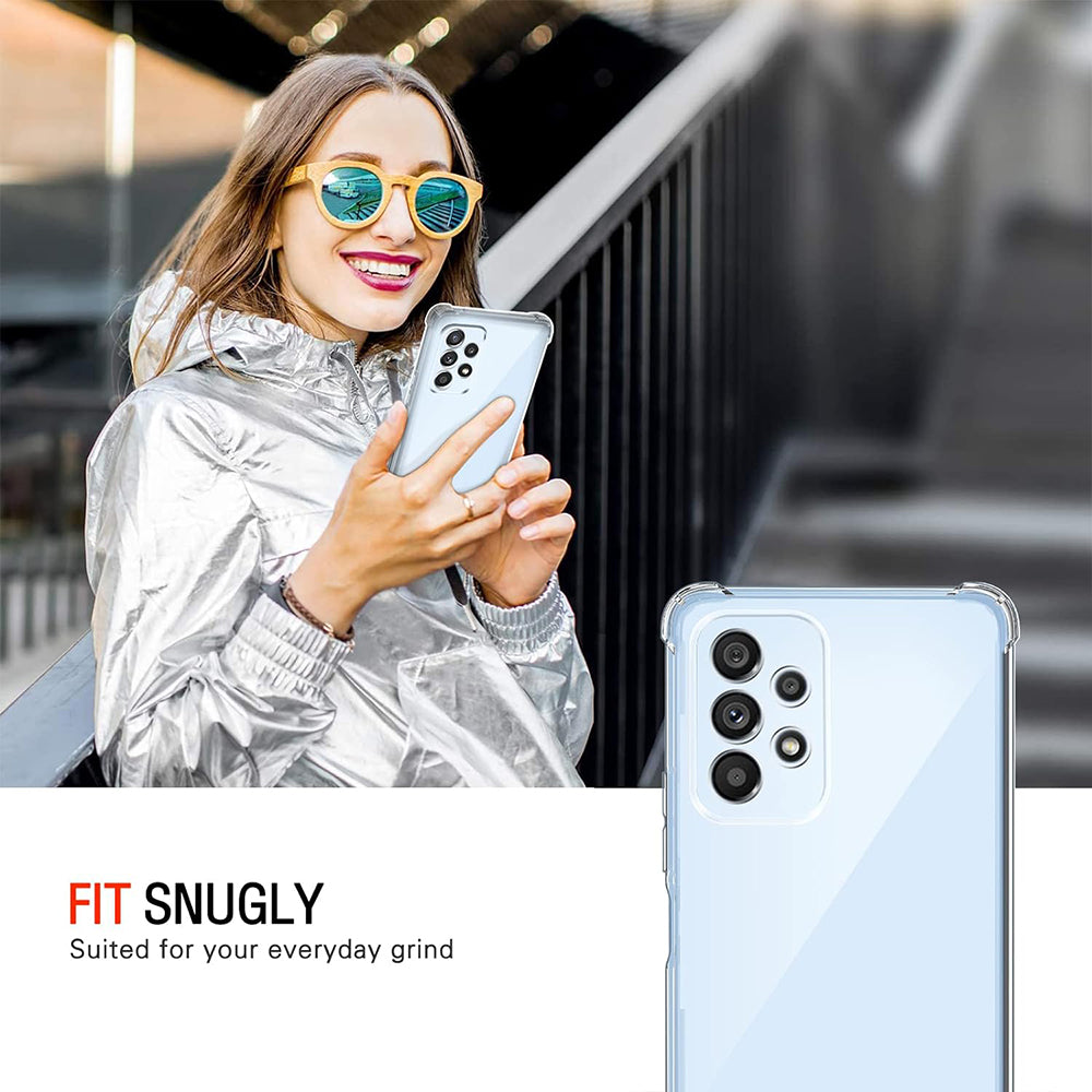 Techsuit - Shockproof Clear Silicone - Galaxy A53 5G - Clear