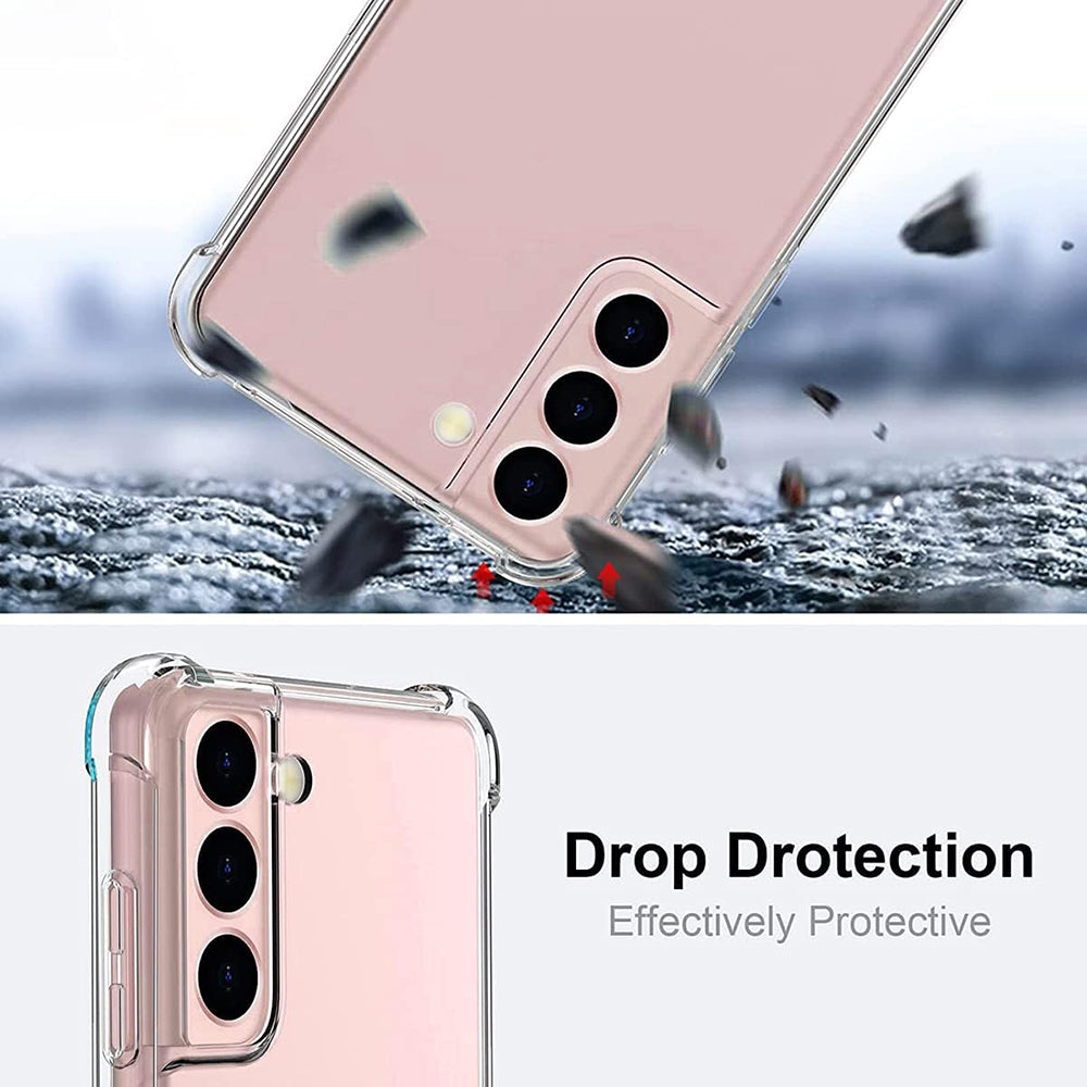 Techsuit - Shockproof Clear Silicone - Galaxy S21 5G - Clear