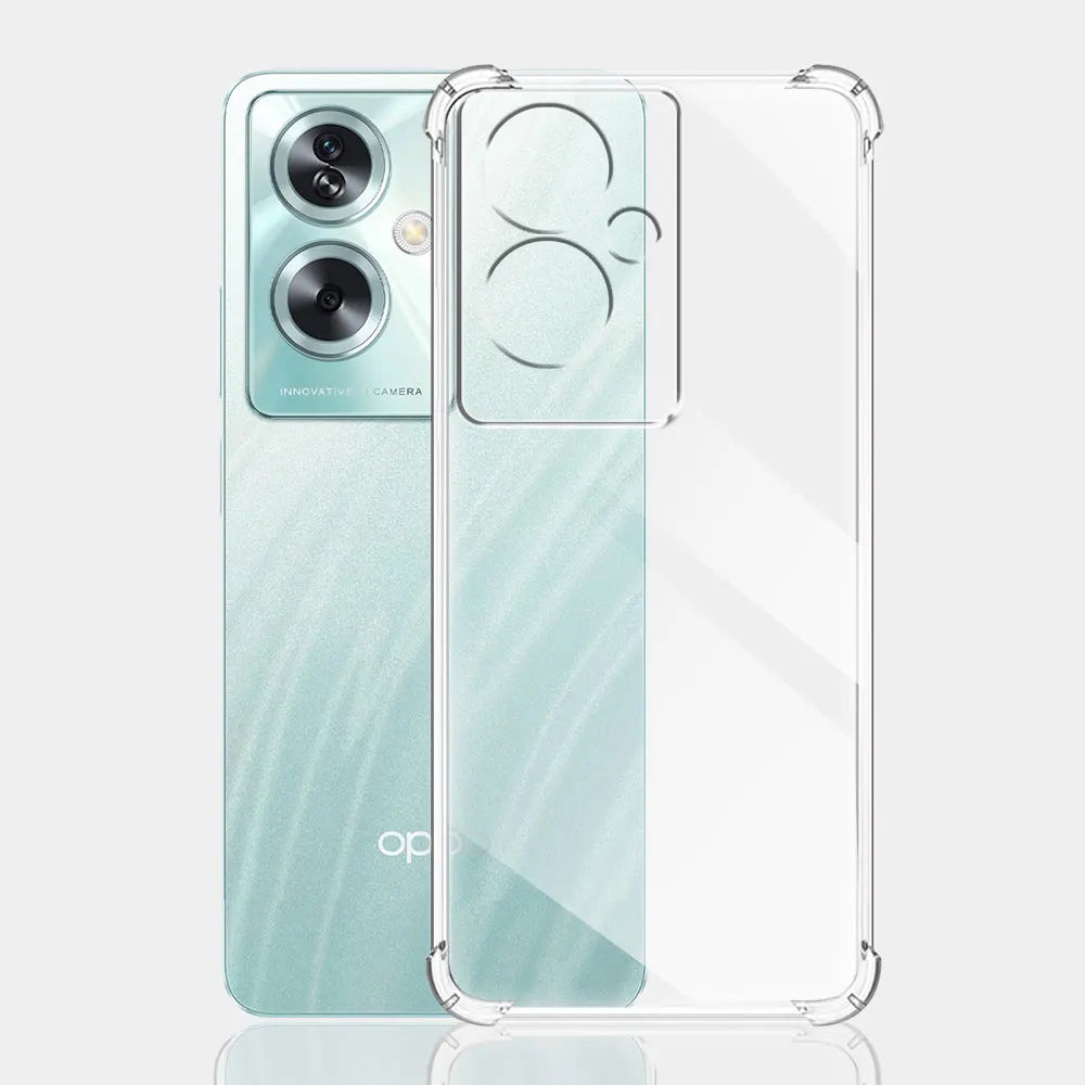 Techsuit - Shockproof Clear Silicone - Oppo A79 5G / OnePlus Nord N30 SE - Clear