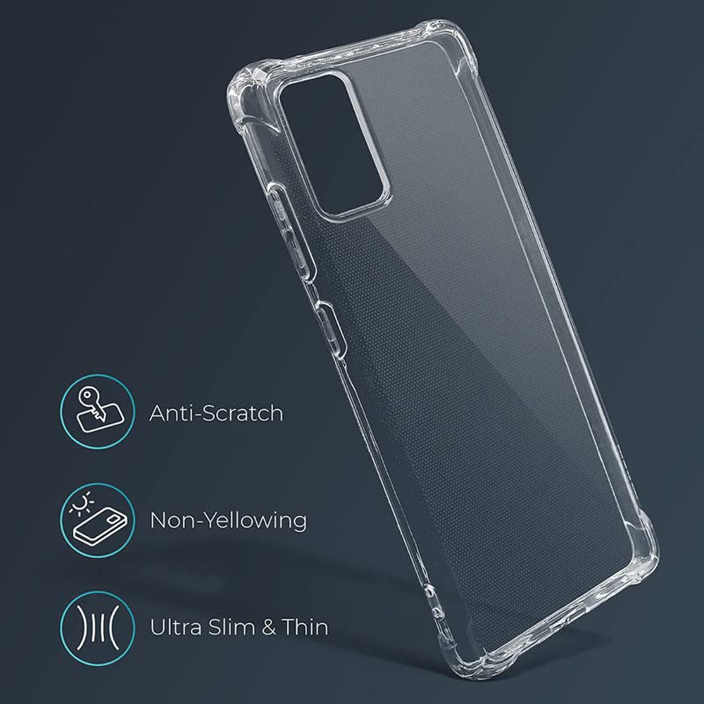 Techsuit - Shockproof Clear Silicone - Xiaomi Redmi 10 / Redmi 10 2022 - Clear