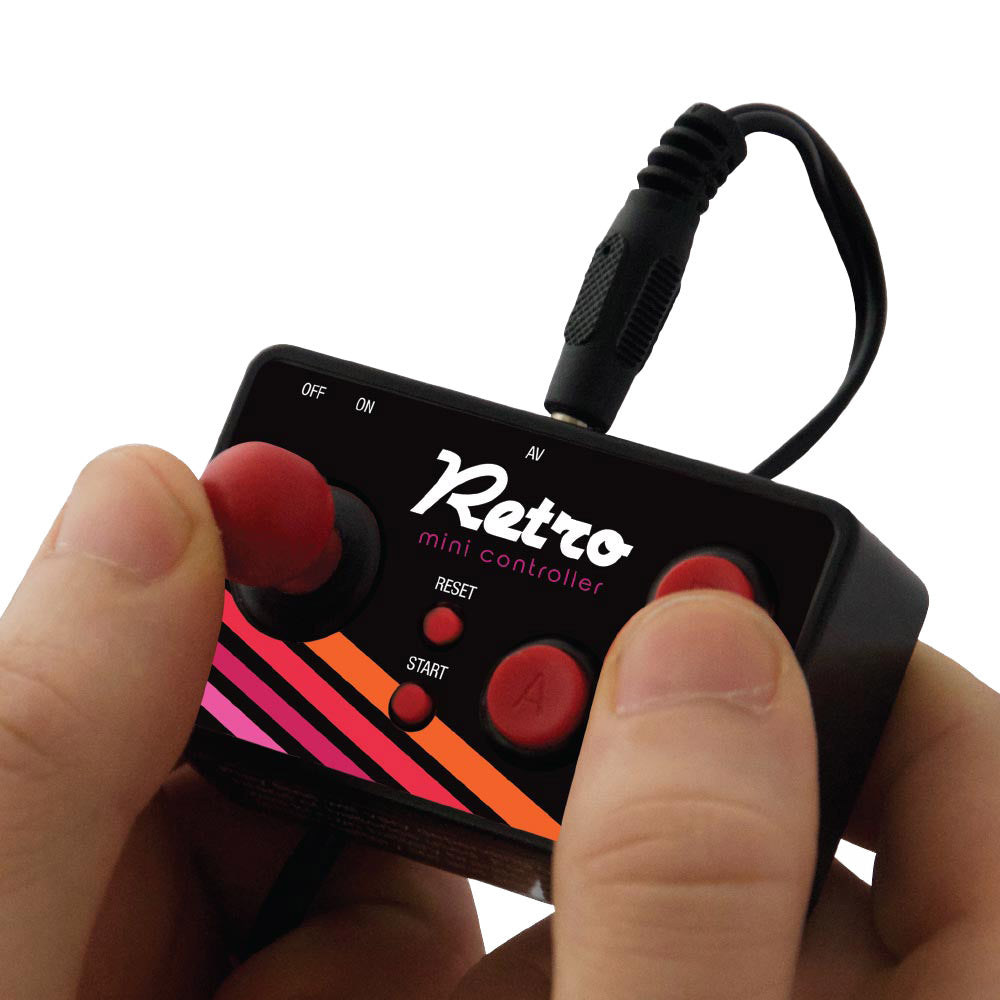 The Source Retro Games Mini Controller Joystick Χειριστήριο Ρετρό Βιντεοπαιχνιδιών – Θήκη για κινητό από το PhoneBazaar.gr