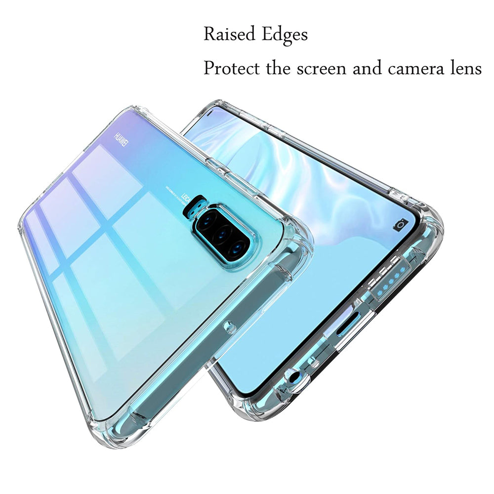 Techsuit - Shockproof Clear Silicone - Huawei P30 - Clear