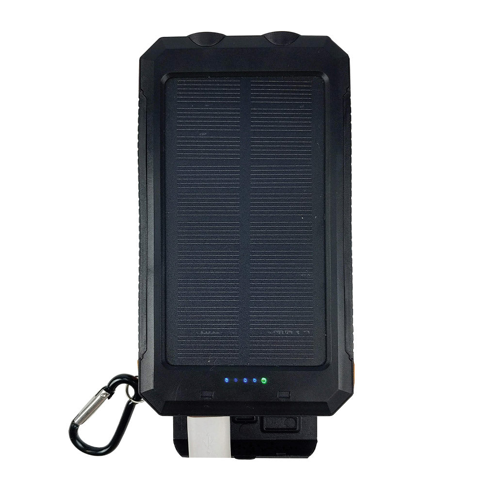The Source Solar Powerbank 10.000Mah - Ηλιακό Powerbank Με Θύρα Usb Μαύρο – Θήκη για κινητό από το PhoneBazaar.gr