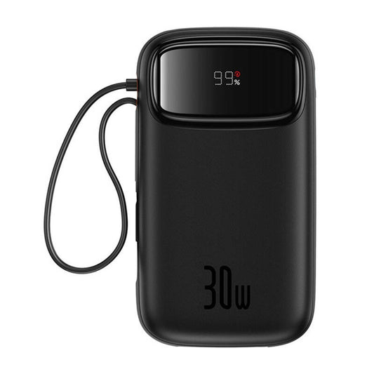 Baseus QPow 2 20000mAh 30W powerbank με 2x USB-C (μαύρο)