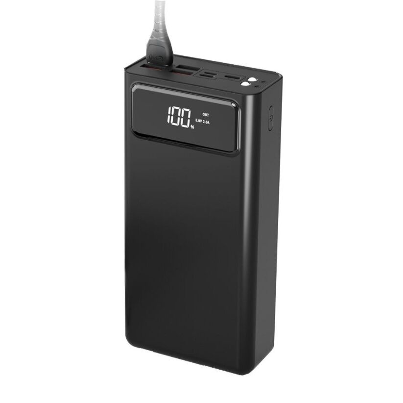 Xo Powerbank Pr125 50.000Mah Μαύρο – Θήκη για κινητό από το PhoneBazaar.gr