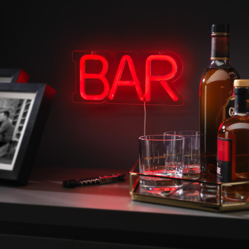 The Source Bar Neon Light Διακοσμητικό φωτιστικό τοίχου