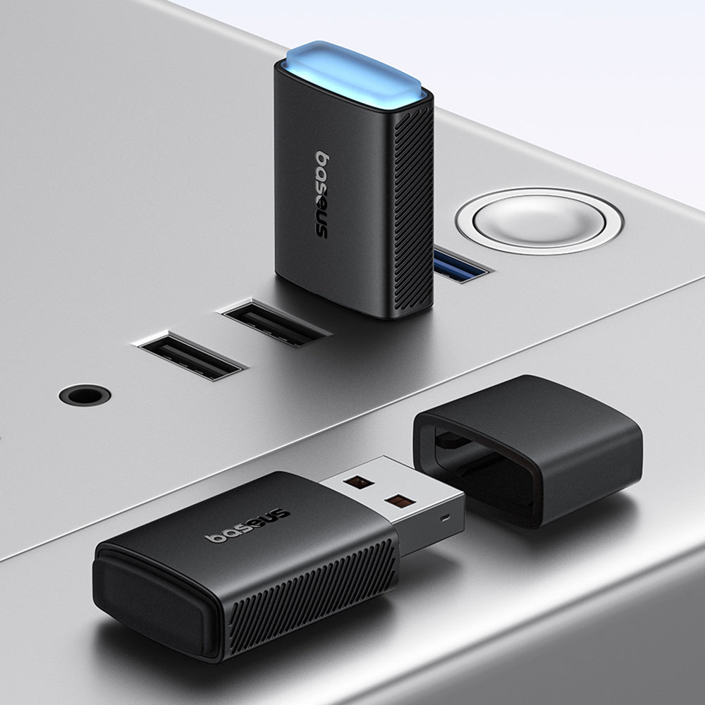 Baseus - Router Wi-Fi FastJoy (B01317600111-04) - Modem 650Mbps, 2.4G/5GHz USB - Black