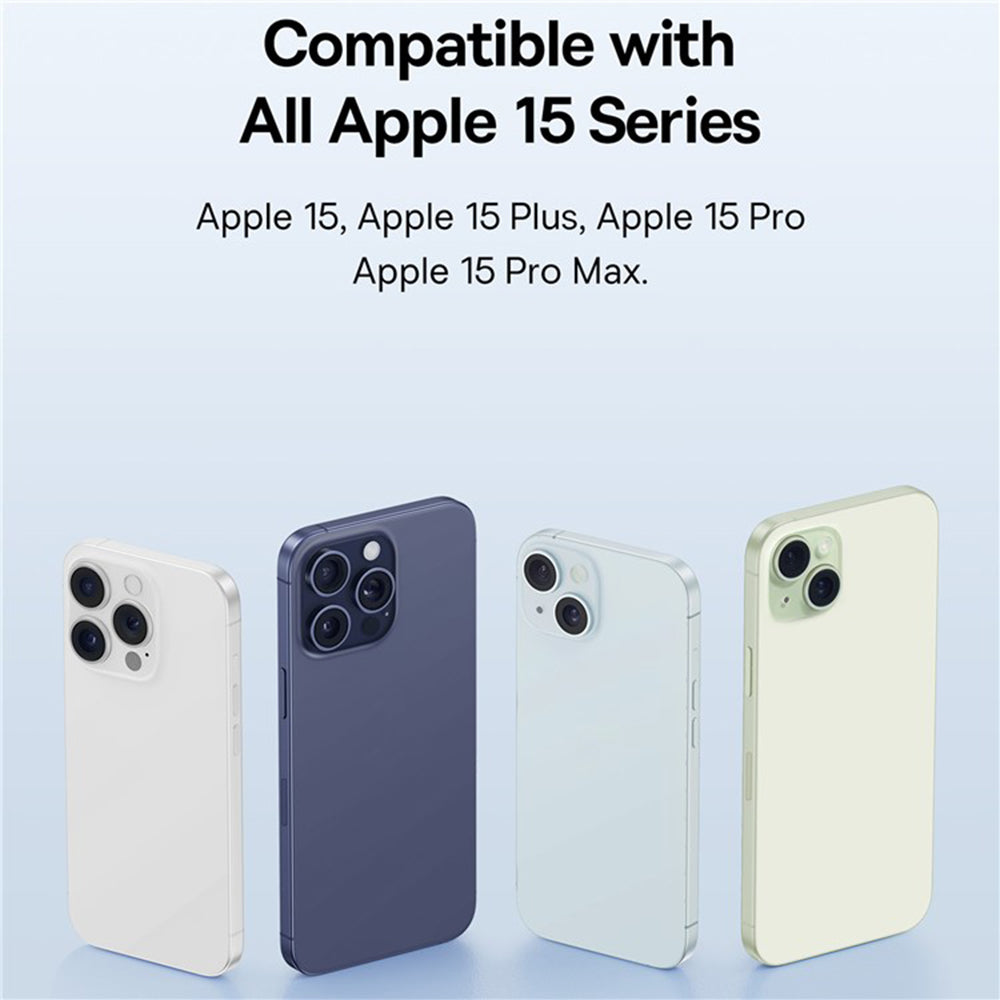 Baseus - Data Cable (P10365200211-04) - Type-C to Type-C, 100W, 2m - Moon White