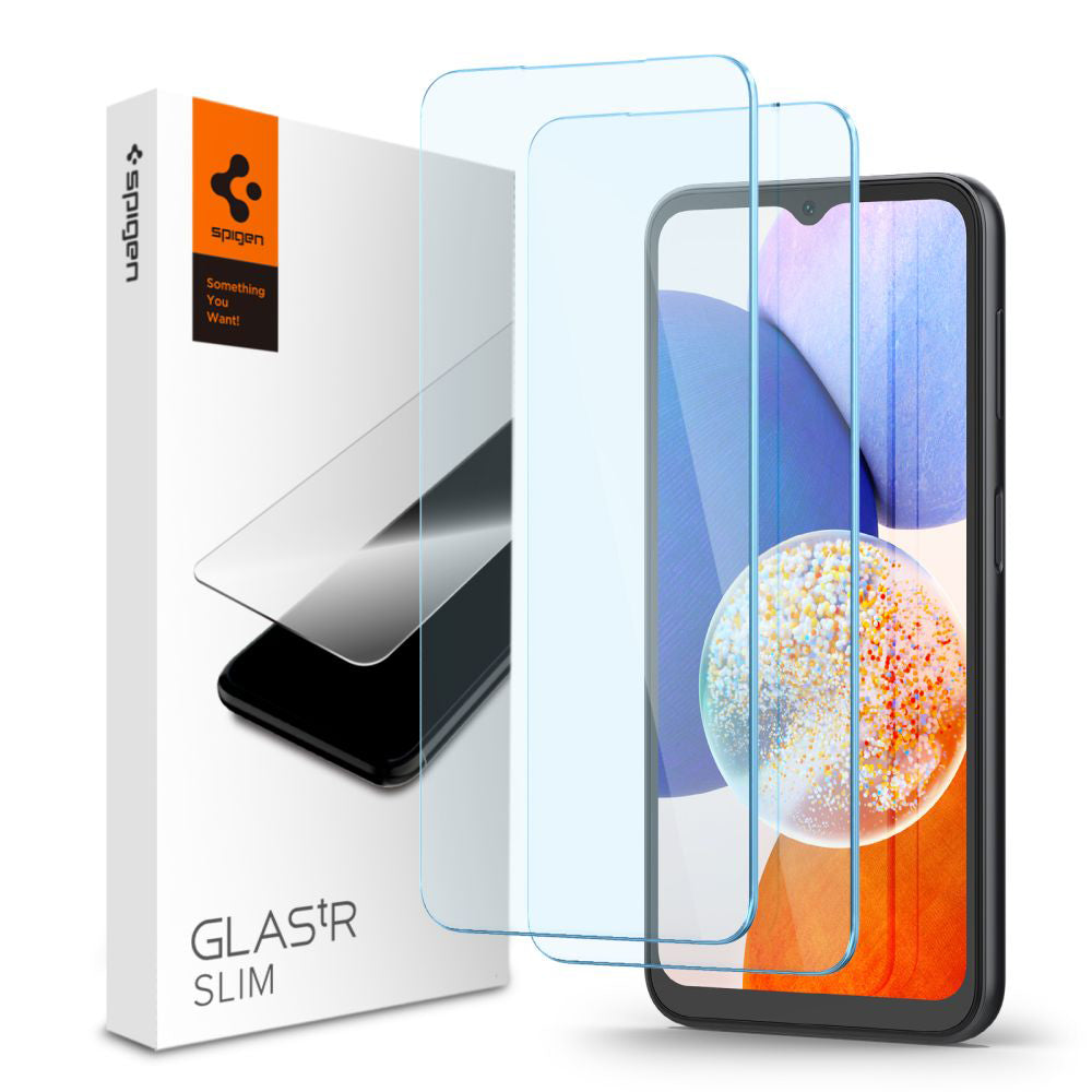 Spigen - Glas.tR Slim (2 pack) - Samsung Galaxy A15 4G / A15 5G / A25 5G / M15 - Clear