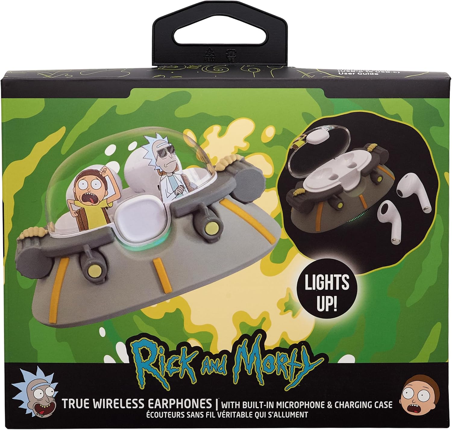 Lazerbuilt Rick & Morty Space Cruiser True Wireless Bluetooth Ακουστικά
