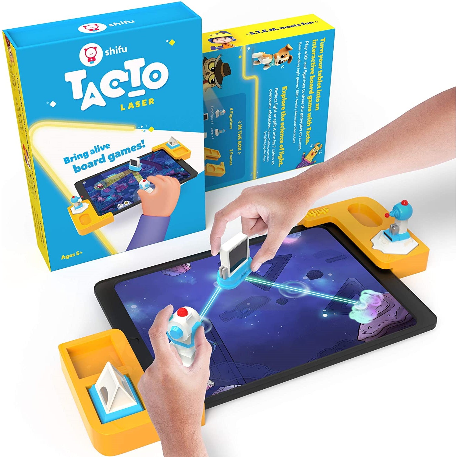 Plugo Tacto Laser By Playshifu Σύστημα Παιδικού Παιχνιδιού Που Μετατρέπει Το Tablet Σας Σε Διαδραστικό Επιτραπέζιο Παιχνίδι – Θήκη για κινητό από το PhoneBazaar.gr