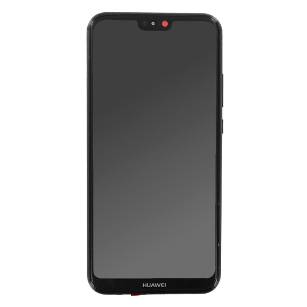 OEM - LCD IPS Display Touchscreen with Frame (09487) - Huawei P20 lite - Black