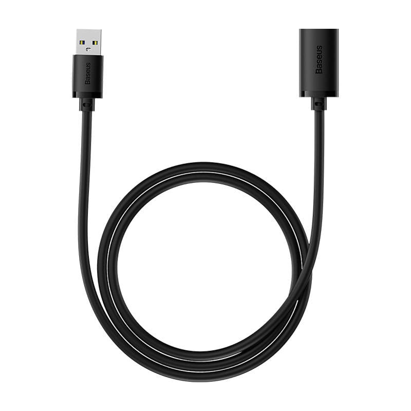 Baseus - Extension Cable AirJoy Series (B00631103111-00) - USB Male to Female USB 3.0, 1m - Black