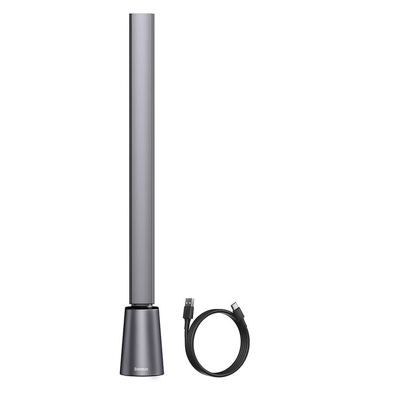 Baseus - Desk Lamp Smart Eye (DGZG-0G) - Rechargeable, 2200mAh, Type-C Cable - Grey