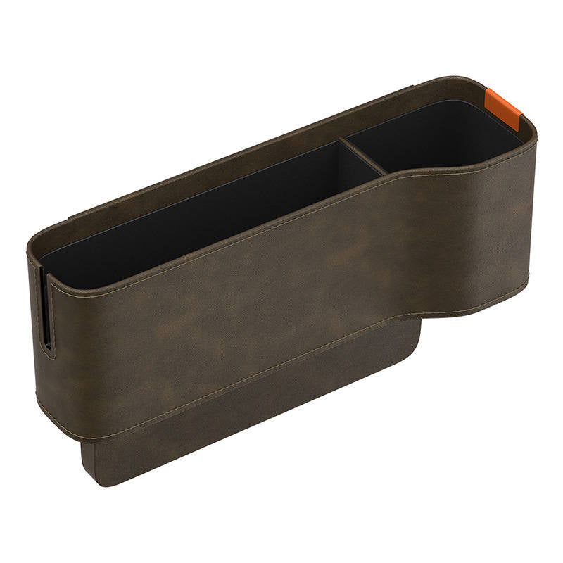 Baseus - Car Storage Box OrganizeFun (C20256502001-00) - PU, Cotton, 270 x 170 x 168mm - Brown