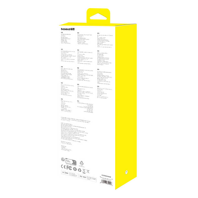 Baseus - Car Vacuum Cleaner A0 Pro (C30466500111-00) - Type-C, 2000mAh,  30W, 1.5A - Black