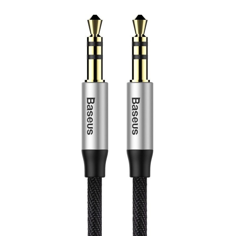 Baseus - Audio Cable (CAM30-CS1) - Jack to Jack, 1.5m - Black