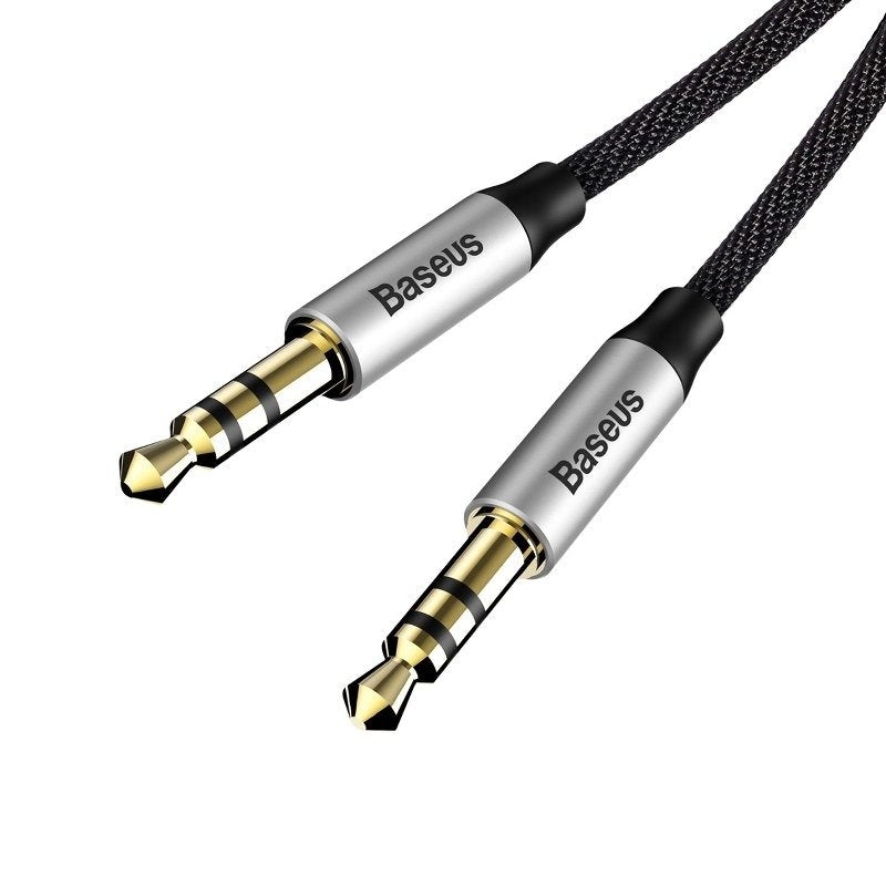 Baseus - Audio Cable (CAM30-CS1) - Jack to Jack, 1.5m - Black