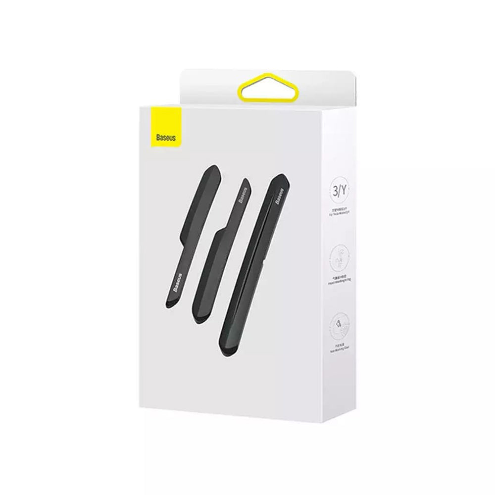 Baseus - (6 pack) Airbag Bumper Strip (C12051300111-00) - TPU, for Tesla Door Protection - Black